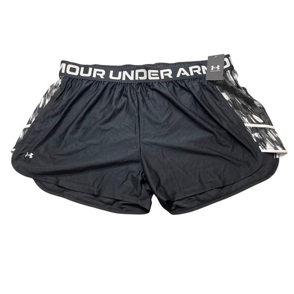 Under Armour Women's Plus Size UA Tech Play Up 3" Shorts Size 3X New - Picture 1 of 7